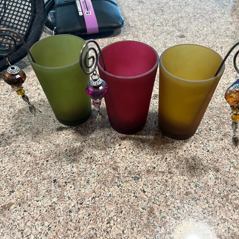 Bohemian Tea Light Holders - Set of 3